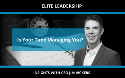 Is Your Time Managing You?